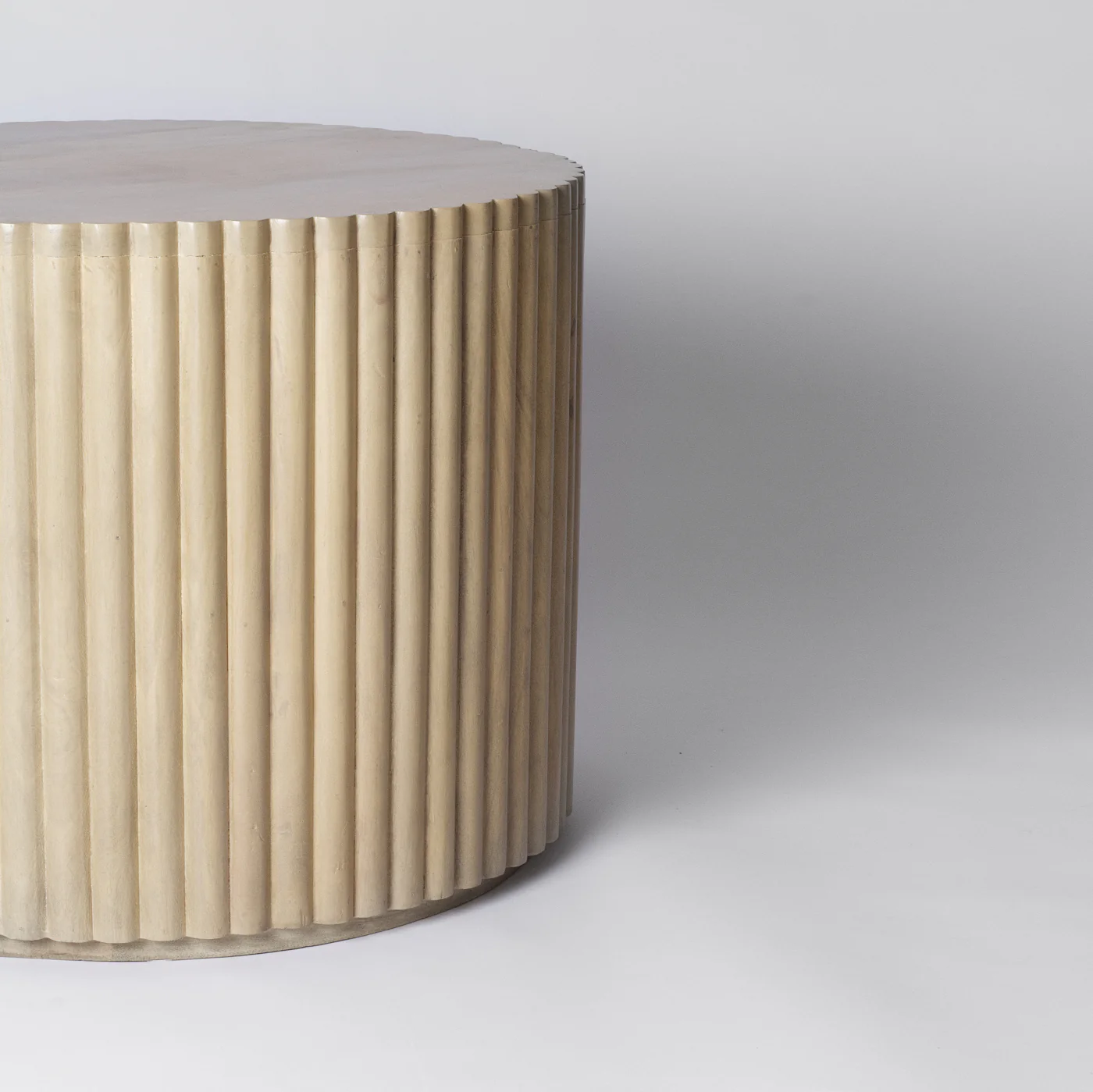 Baldr Ribbed Coffee Table - Image 4