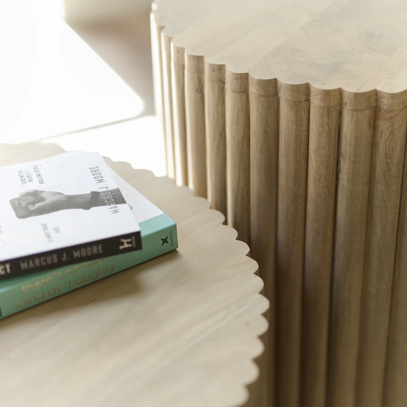 Baldr Ribbed Coffee Table - Image 5