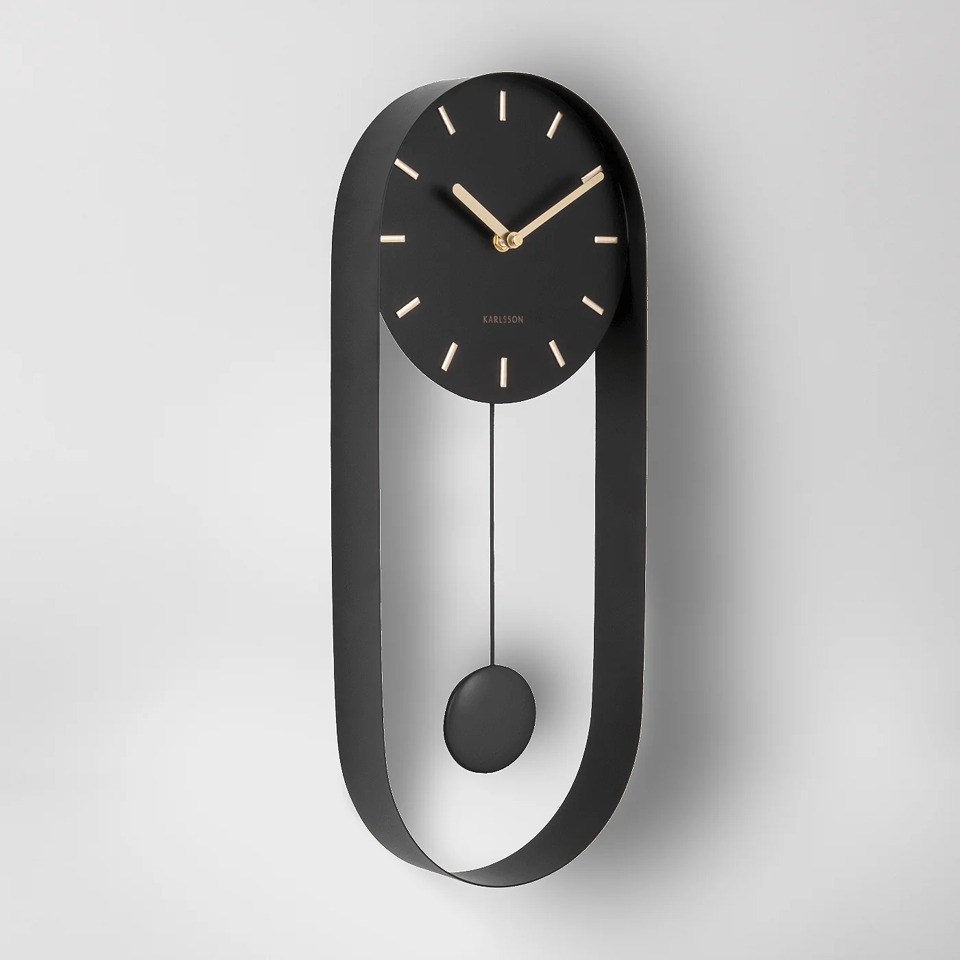 Jorey Black  Pendulum Wall Clock - Image 3