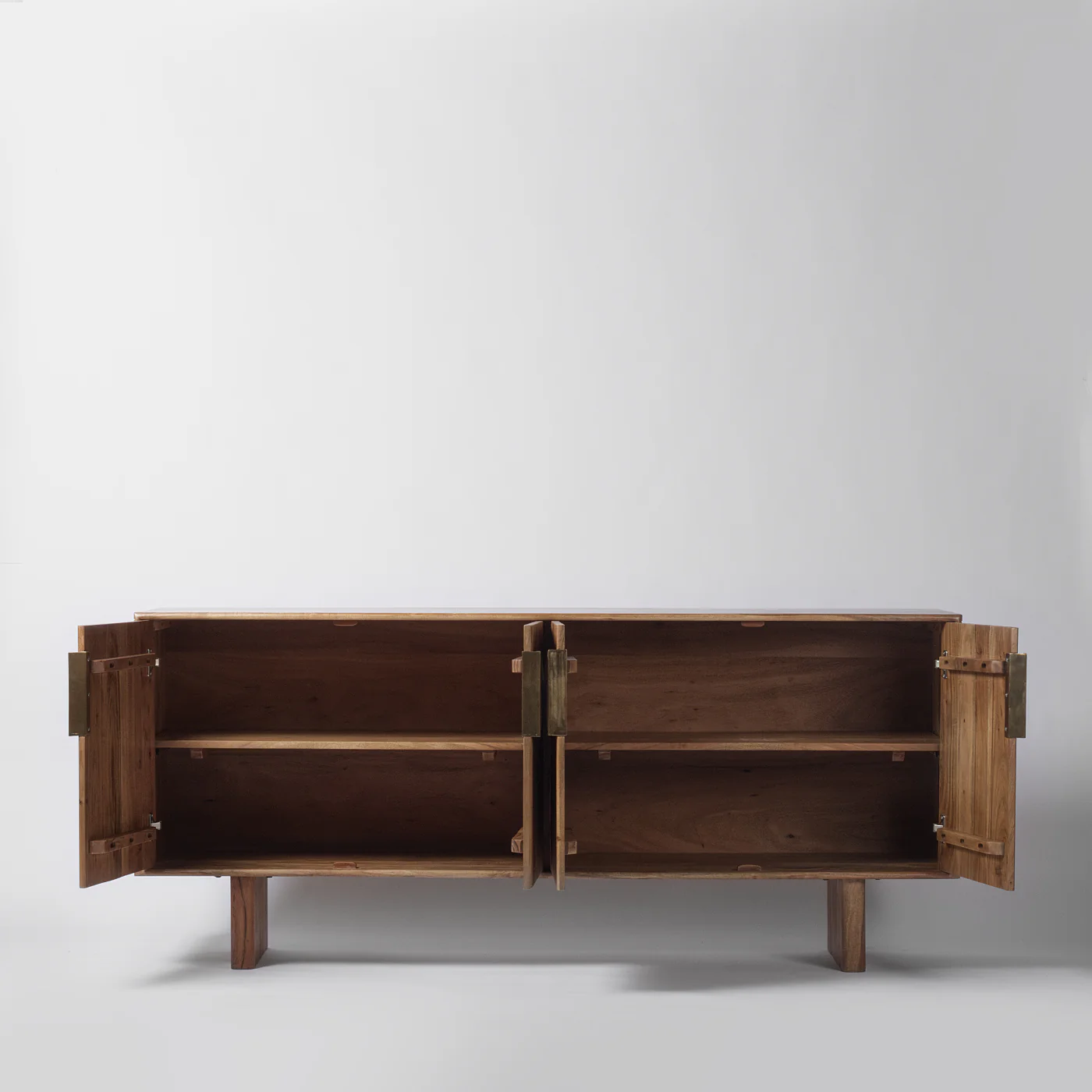 Edvard Acacia Ribbed Sideboard - Image 6