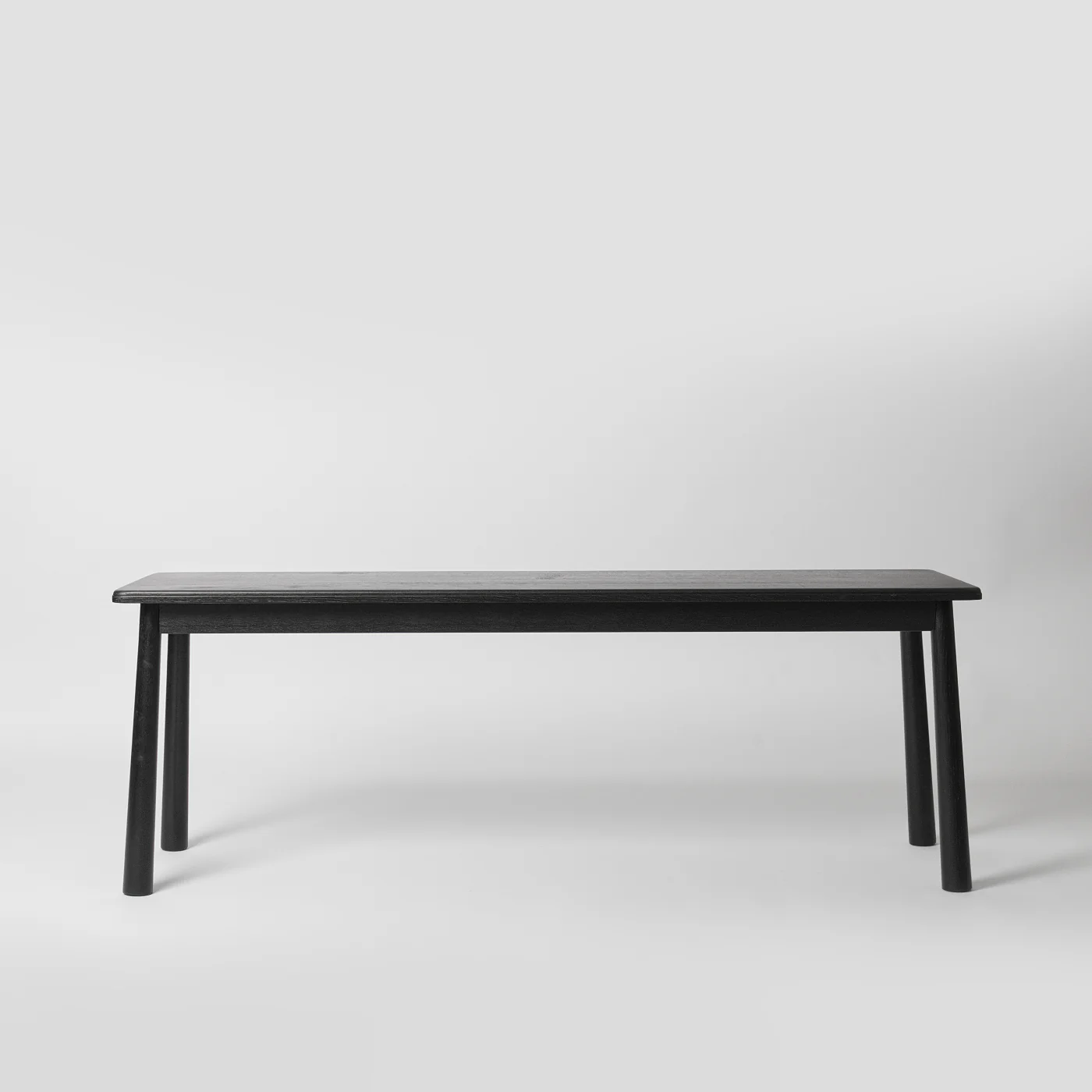 Lena Nordic Dining Bench, Black - Image 5
