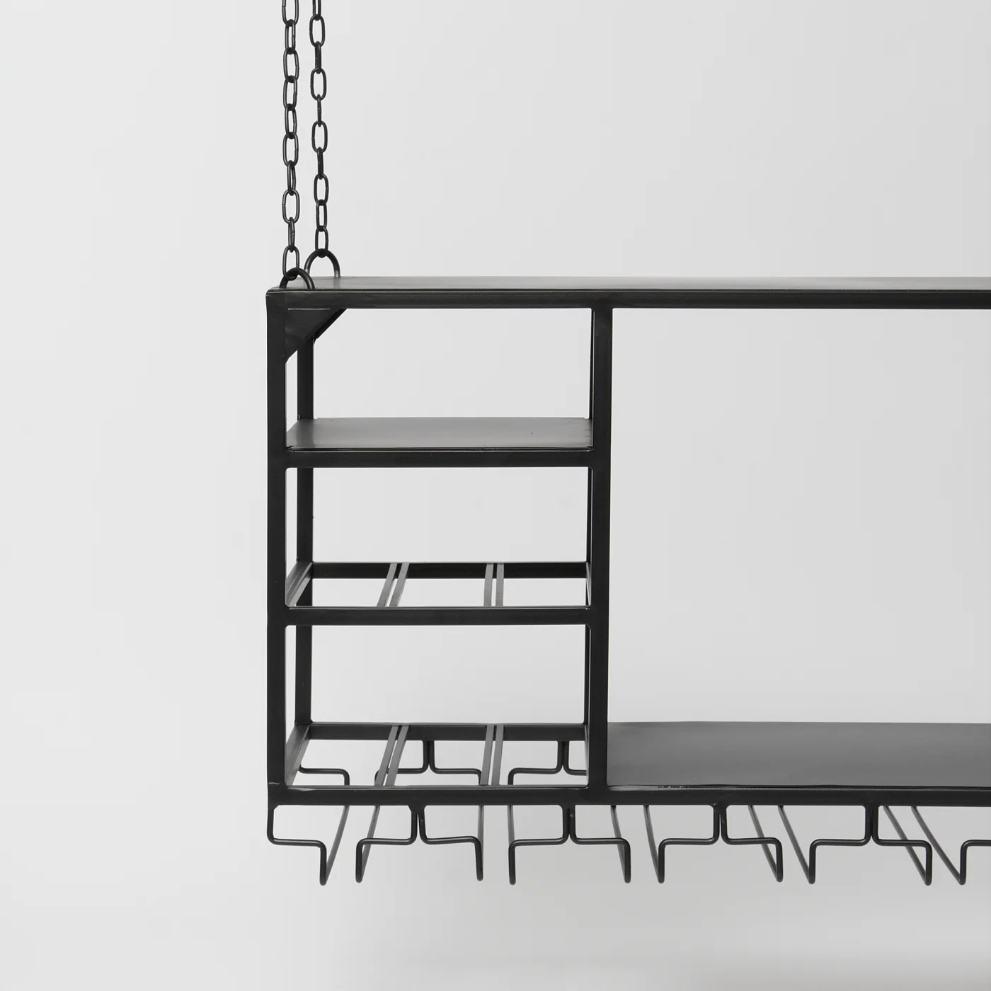 Melli Black Hanging Shelves - Image 6