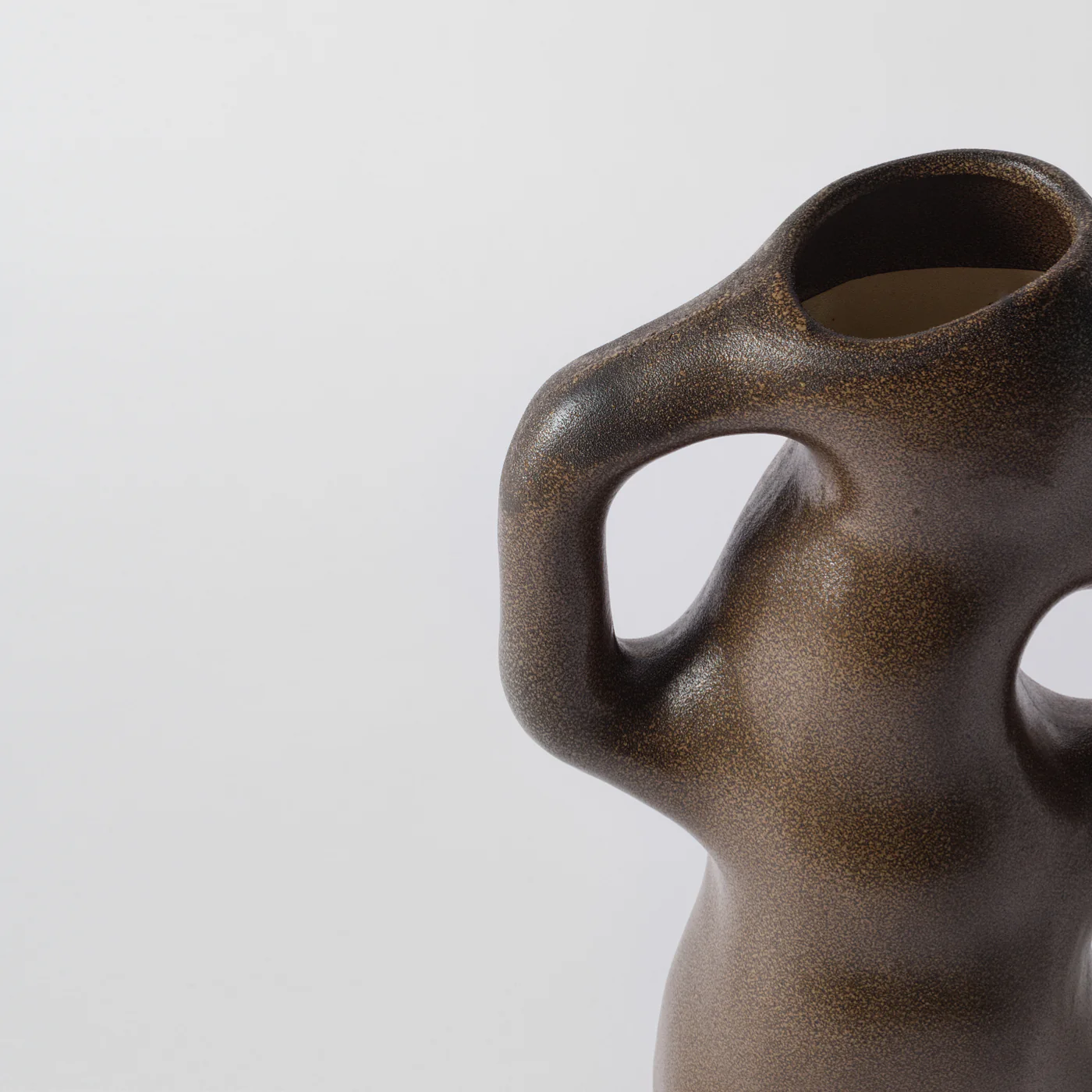 Orkemi Brown Organic Vase - Image 3