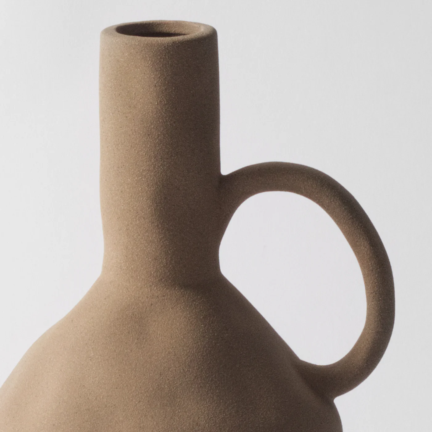 Sven Textured Vase Brown - Image 3