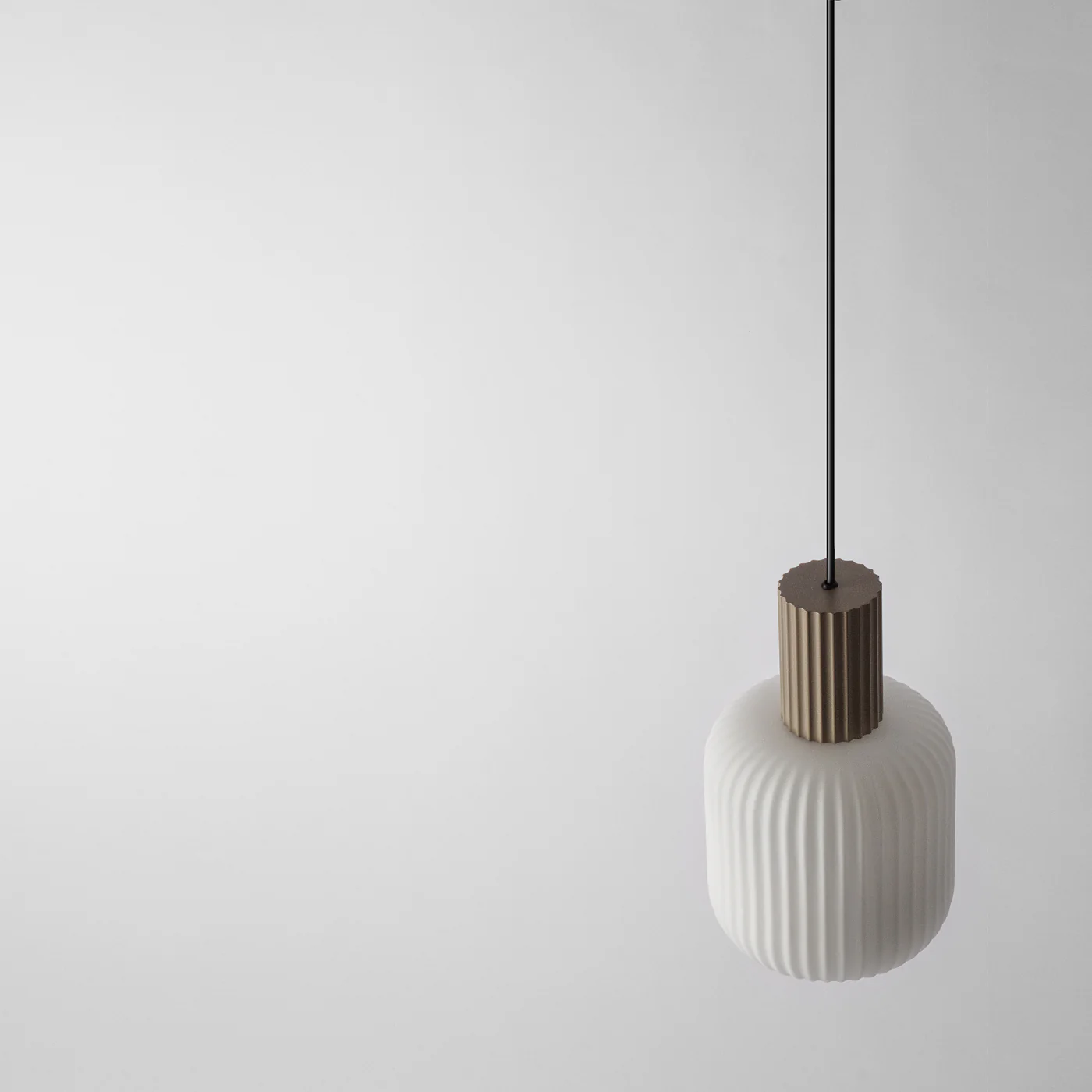 Tuva Glass Pendant Light, Small - Image 4