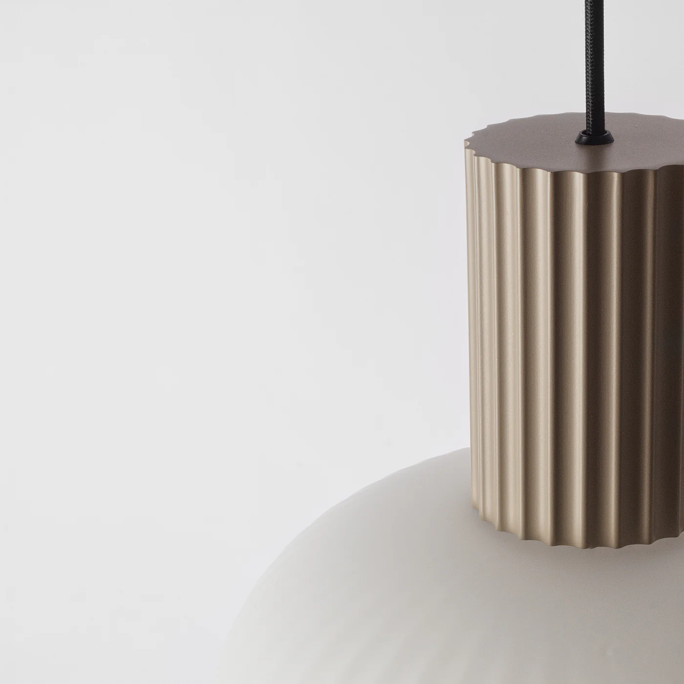 Tuva Globe Glass Pendant Light, Large - Image 3