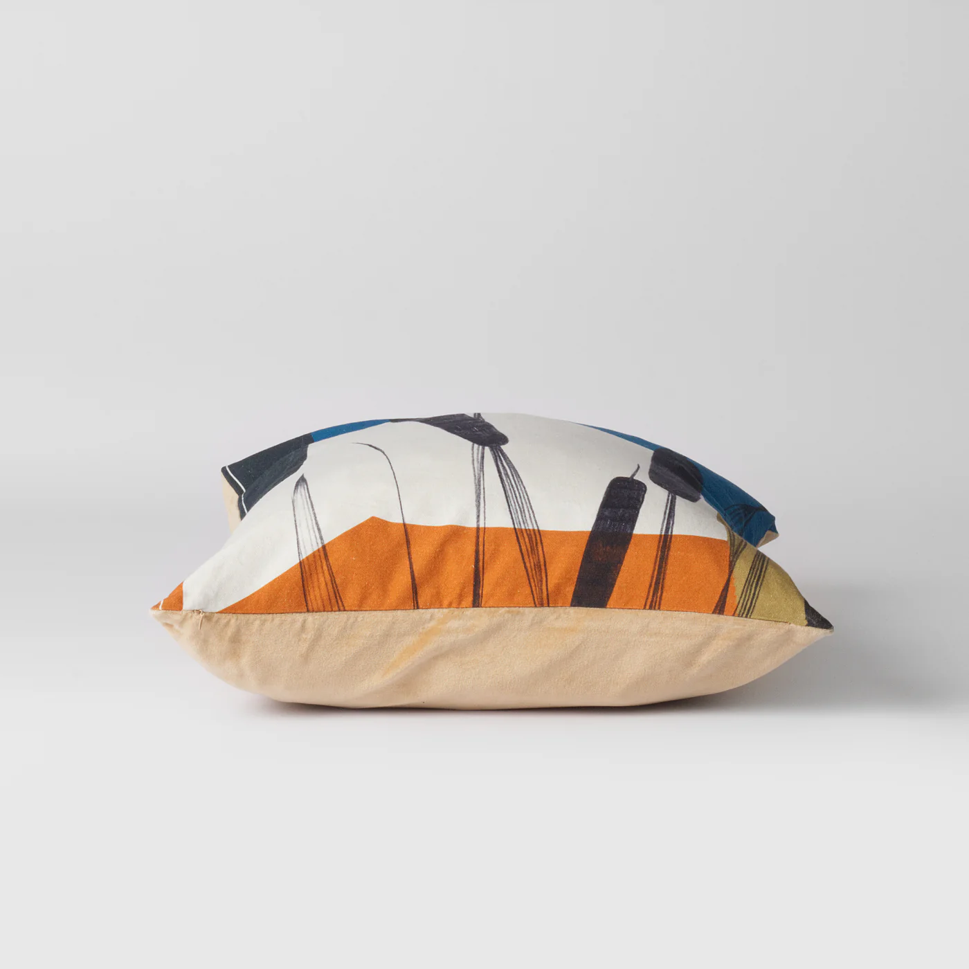 Uller Bulrush Cushion, Blue - Image 3