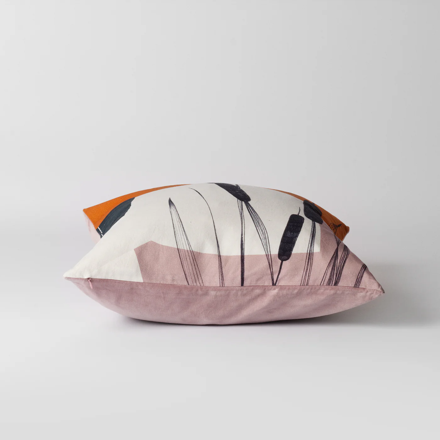 Uller Bulrush Cushion, Orange - Image 3