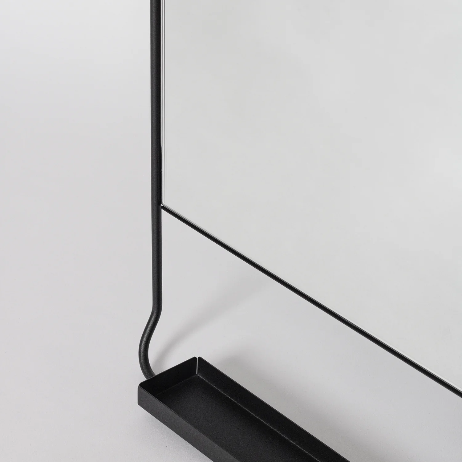 Veil Tall Mirror With Shelf - Image 4