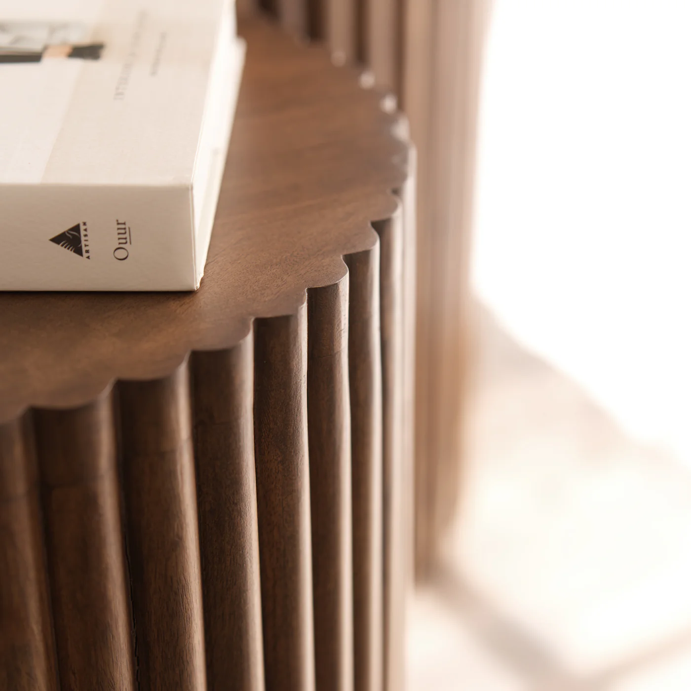 Baldr Walnut Pedestal - Image 7